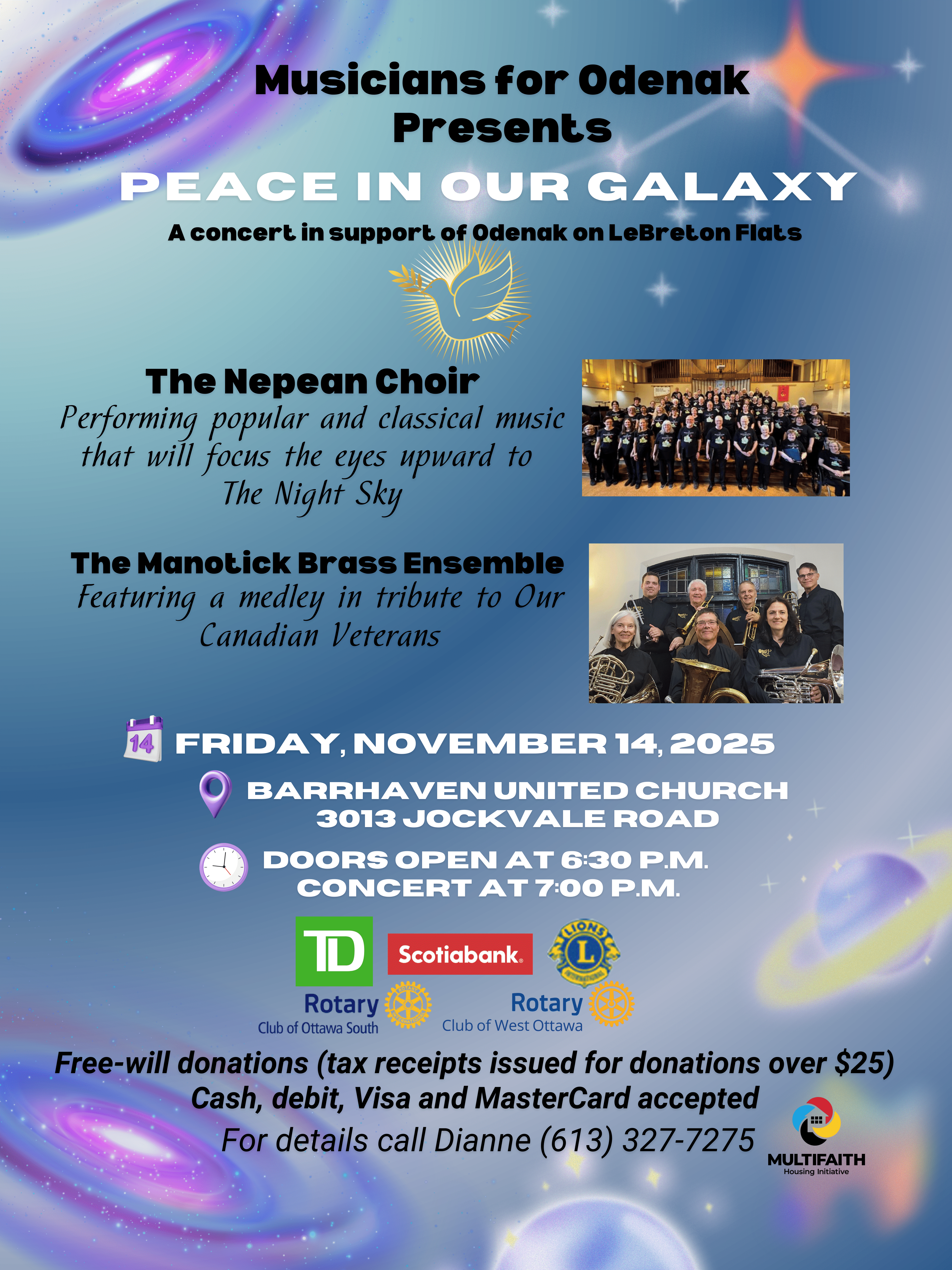 Peace in our Galaxy Poster